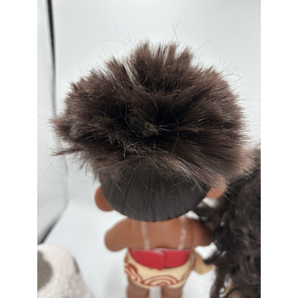 Disney Animators' Collection Toddler Moana 15" Doll + Adult Moana + Pua LOT (3) - Picture 6 of 7